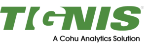 Tignis, A Cohu Analytics Solution logo in green